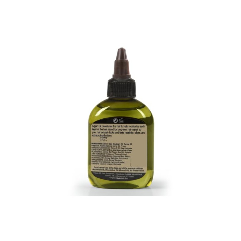 Difeel Aceite de cabello natural premium - Aceite de argán
