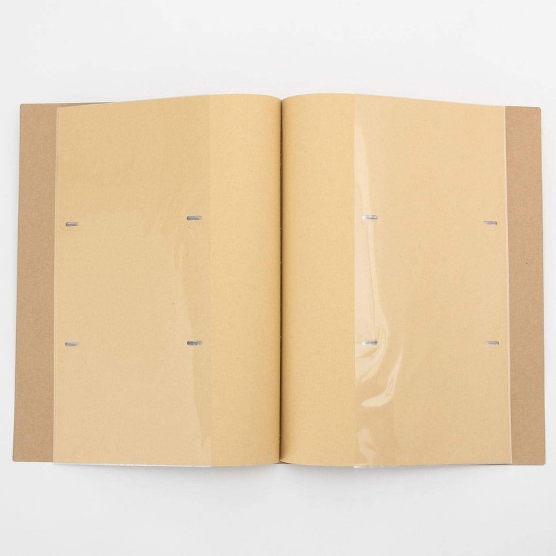 MUJI 82111255 Album, Set of 5, Large, 48 Sheets