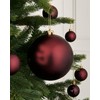 Burgundy Large Shatterproof Bauble