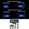 KACEPAR Car Reverse Backup Radar System Parking Sensor Kit, Alarm