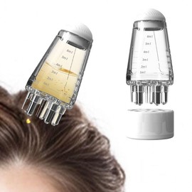 Hair Tonic Ampoule Brush Scalp Applicator Massage 2ea