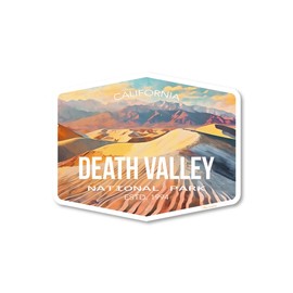 Death Valley National Park Mesquite Flat Sand Dune California Overland Travel Explorer Weatherproof Sticker - 5" -