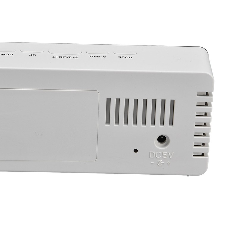 LED Clock Multifunctional USB Powered 3 Lighting Modes Snooze Time