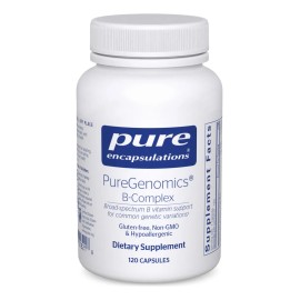 Suplemento de encapsulación pura Puregenomics B-complex 1