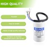 BOJACK 20 uF 450 V CA 20 MFD CBB60 Cable