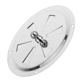 IWOWHERO Louvered Ventilation Sheet Stainless Steel Smoker Air Vent for Optimal Airflow Easy Installation Weather Resistant Design for Home and Grill Use