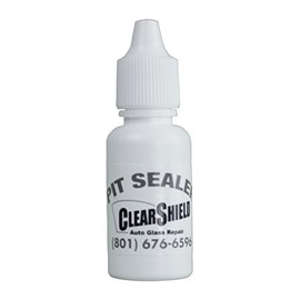 Clearshield Windshield Repair Resin - Auto Glass Repair Resin - Resin for Glass Scratch Repair - 1 Pack 15 ml Pit Sealer