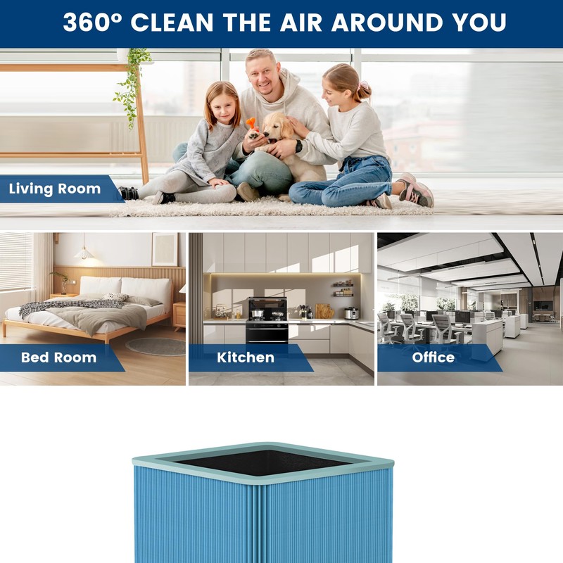 211+ Replacement Filter Compatible with 211+ Air Cleaner Purifier, Particle