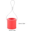1Pc Green Silicone Slingshots Targets with Bells Outdoor Slingshots Training