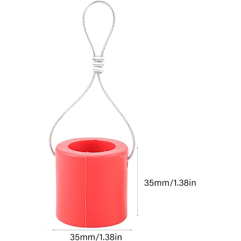 1Pc Green Silicone Slingshots Targets with Bells Outdoor Slingshots Training