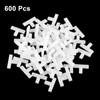uxcell 600Pcs Wall Floor Tile Plastic T-Shape Spacers Tiling Tools