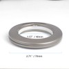 32 Pack Curtain Grommet Plastic Eyelet Rings Inner Diameter Curtain