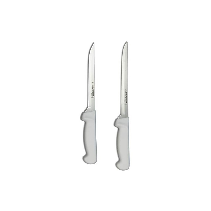 Dexter-Russell 7" and 8" Fillet Knife w/Polypropylene White Handle,Boning Knife,