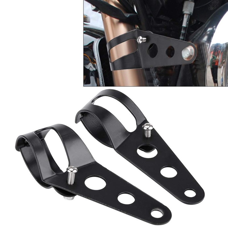 KIMISS Fork Headlight Mount, 35-43mm Motorcycle Headlight Mount, Fork Tube