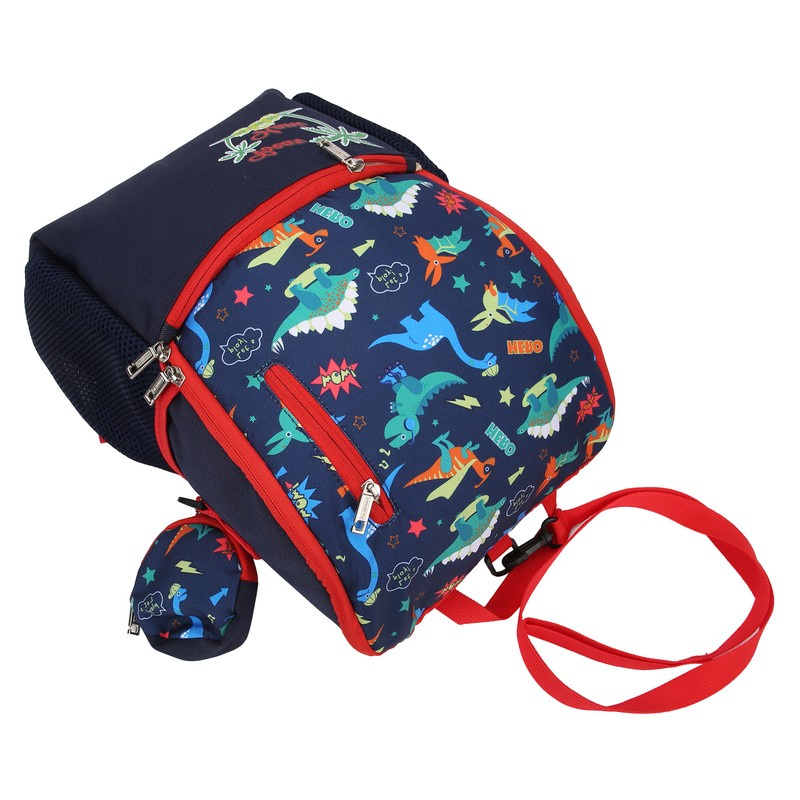 Children Cartoon Dinosaur Pattern Backpack Kid Cute Travel Portable Schoolbag