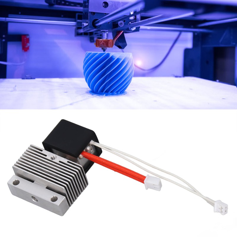 Extruder Hotend Assembly All Metal Nozzle Heating Rod Heatbreak Heatsink