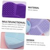 6piezas Alfombrilla Limpiadora De Brochas De Maquillaje Silicona Para Lavar