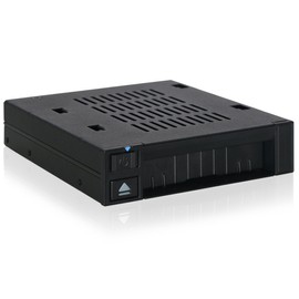 ICY DOCK 2.5” SSD Dock Trayless Hot-Swap SATA / SAS Mobile Rack for Ext 3.5” Bay | flexiDOCK MB521SP-B