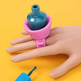 Owner Clan Manicure holder, manicure fixer, nail materials, gel nails, manicure / 매니큐어 홀더 매니큐어고정 네일재료 젤네일 메니큐어