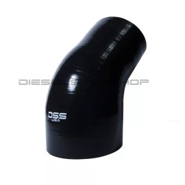 DIESELSPEEDSHOP.COM  ANGLED INTERCOOLER BOOT BLACK SILICONE FITS 1994-2002 DODGE Cummins®
