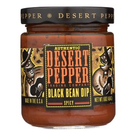 Desert Pepper - Desert Pepper Spicy Black Bean Dip (6x16 Oz)
