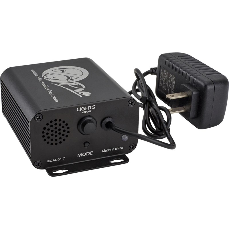 MouseBlocker Prox 120V Plug-in Ultrasonic Mouse and Rodent Deterrent with
