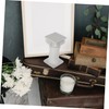 iplusmile 1Pc Stylish Resin Pillar Candleholder Ornament for Weddings Parties