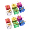 TOPBATHY 120 Pieces Christmas Mini Box Hanging Pendant Foam Gift