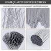 130 Reed Diffuser Sticks - 10"/3mm Grey Fiber Reed Sticks