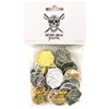 Seven Seas Pirates Toy Coins - Golden & Silver Metal
