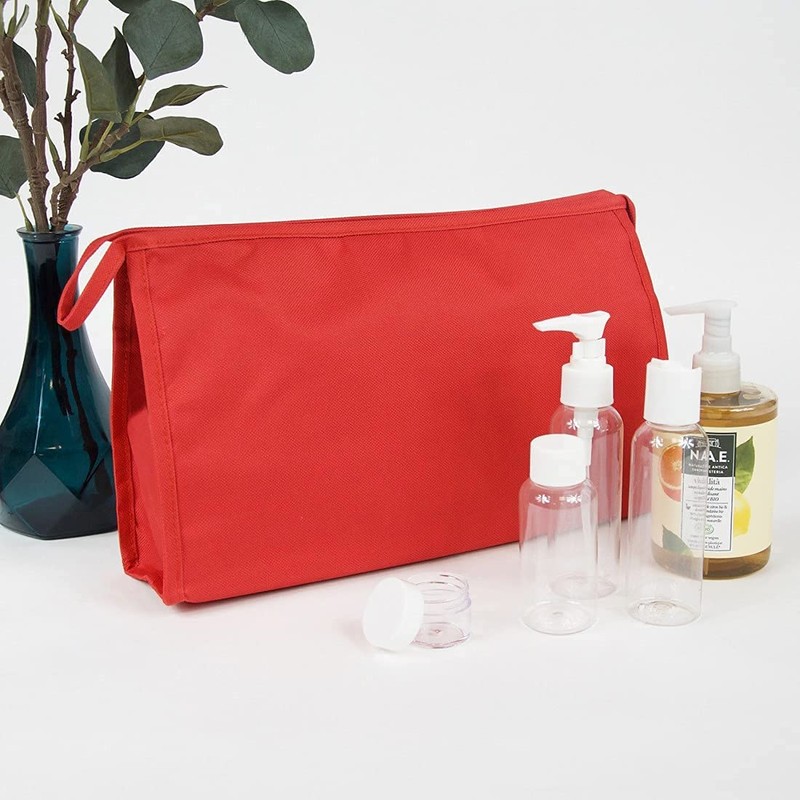 Large toiletry bag made of waterproof fabric, cosmetic bag for