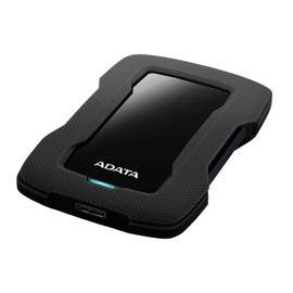 ADATA Disco Duro Externo HDD HD330, 4 TB, Negro USB 3.1,Contra Polvo y Salpicaduras