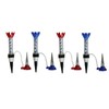 Scott Edward Golf Practice Tees, 3/4/6 Pieces Packed, Magnet Tee