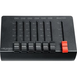 ALGAM LIGHTING 6 Channel DMX Controller - USB Output and 3 Point XRL Output - IP20 - 160 x 100 x 70mm
