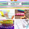 20 Bundles Scoubidou Craft Set, Scoubidou Braided Cords, Scoubidou Ribbons,