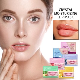 30 Packs Moisturizing Lip Masks,Overnight Lip Patches,Hydrating Lip Mask Set for Lip Care,Plumping Lip Sheet Mask,Lightweight Lip Sleeping Masks for All Skin Types