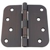 GlideRite Hardware 4058-2BB-ORB Ball Bearing 4" Steel Door Hinges 5/8"