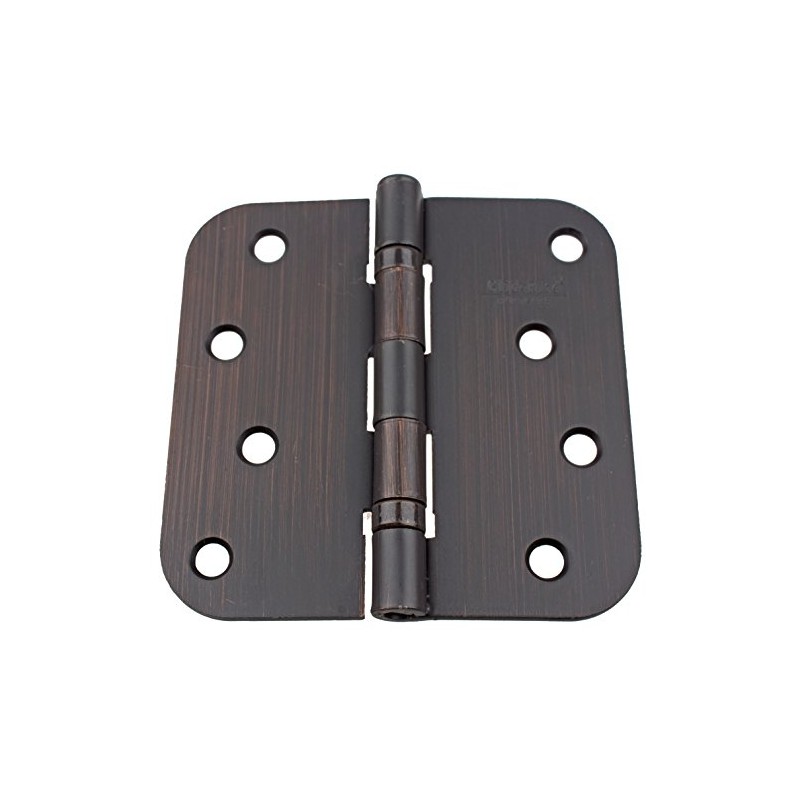 GlideRite Hardware 4058-2BB-ORB Ball Bearing 4" Steel Door Hinges 5/8"