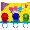 Assorted Candy Variety Pack, Hard Candy Lollipop Ring-Shaped Suckers for