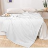 Glamburg 100% Cotton Thermal Blanket, Breathable Bed Blanket King Size,