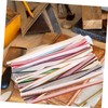 Lurrose 1 Set Binding Supplies Book Press Binding Repair Material