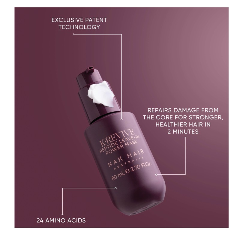 NAK Hair K.REVIVE Peptide Leave-In Power Mask 80ml