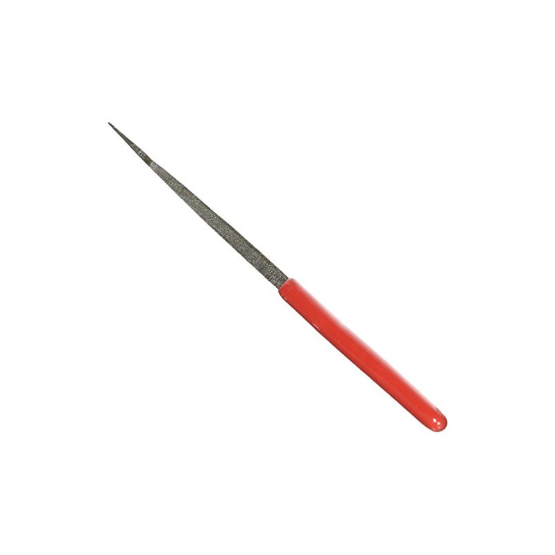 Artistic Wire Triangle Needle File with dipped PVC handle
