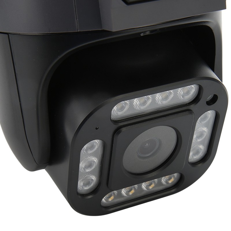Smart Outdoor Camera 4MP Wireless Three Lens Remote Monitor Auto