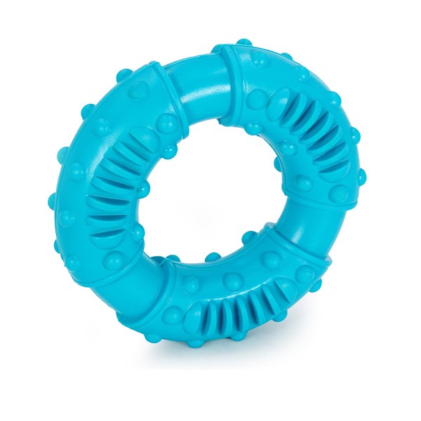 INTIRILIFE Dog Chew Toy 12.5 x 4 cm Blue Rubber