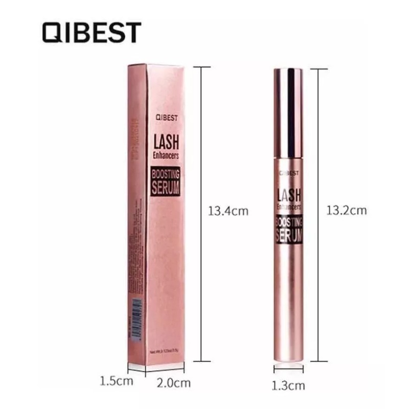 Qibest 3 Serums Tratamiento Crecimiento Pestañas Gruesas Y Largas