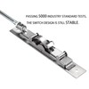 TOGU 2 Pack Lever Extension Flush Bolt Latch Slide Bolt