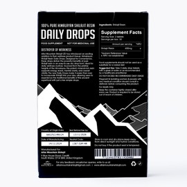 Shilajit Supplement – 200mg Himalayan Shilajit Resin Tablets for Energy, Cognitive Support, Hormonal Balance, Immunity, Anti-Aging & Joint Health – 60 Count