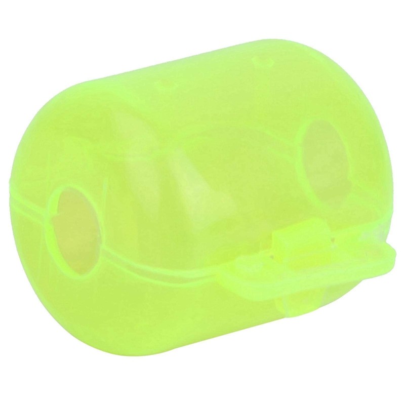 Roberee Fishing Hook Box – 50 Pieces Fluorescent Yellow Plastic