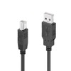 sonero® USB 2.0 Kabel, aktives Verbindungskabel mit Signalverstärker, Druckerkabel, USB-A